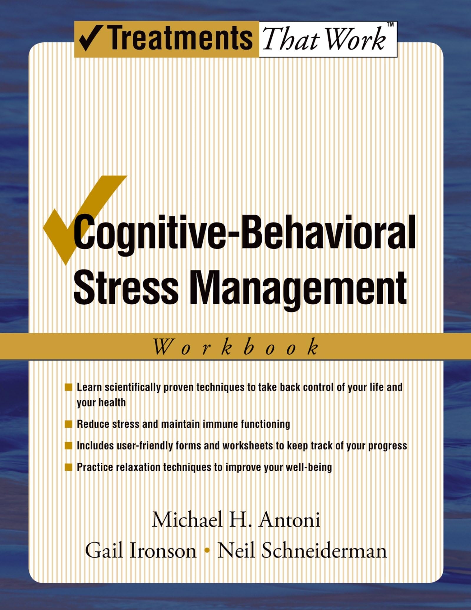 CognitiveBehavioral Stress Management: Workbook (Treatments That Work),Used