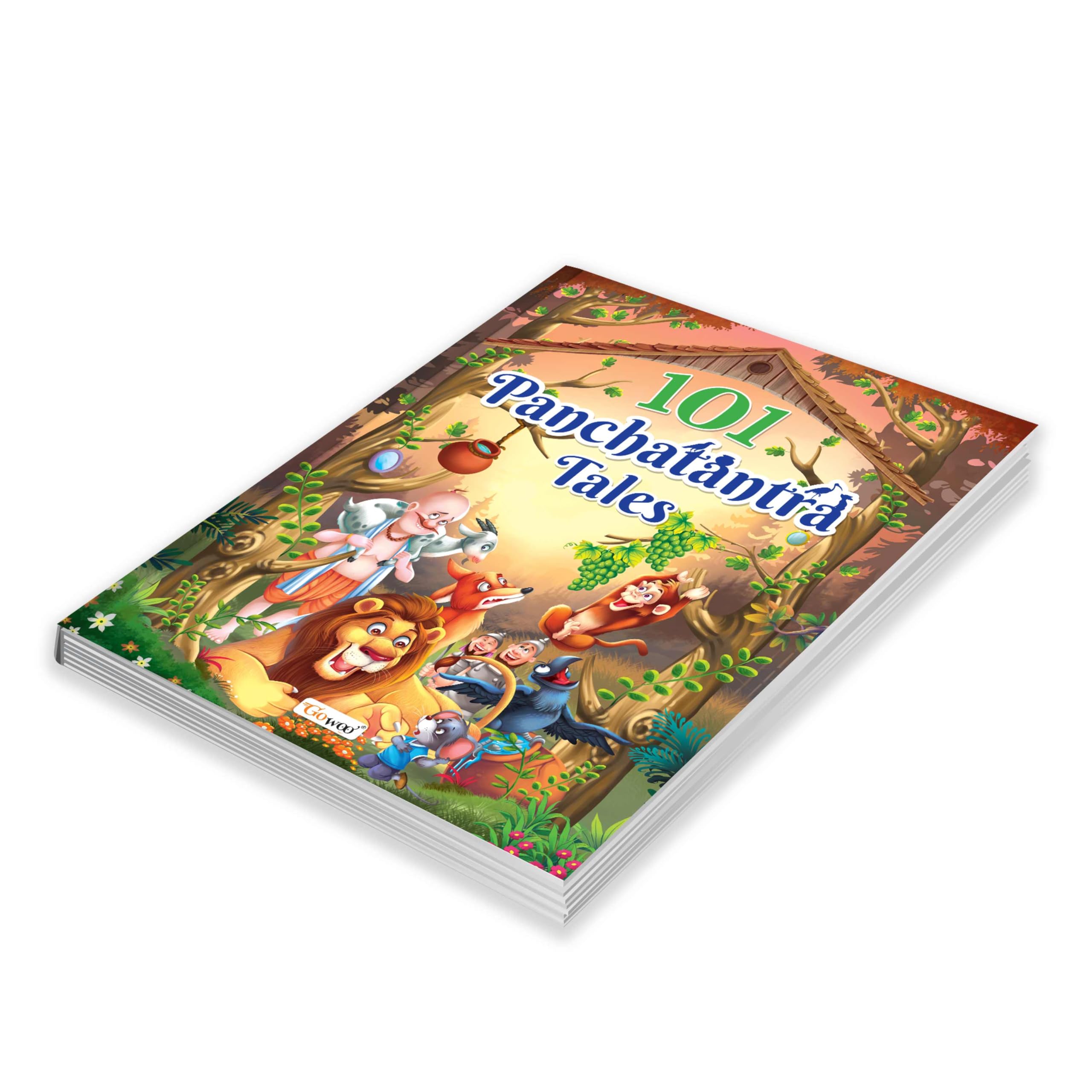 101 Panchatantra Stories For Kids : Timeless Fables For Children, KidS Educational Storybook, Tales From Panchatantra, Kids Storybook For Ages 3-12 Years (Paperback)