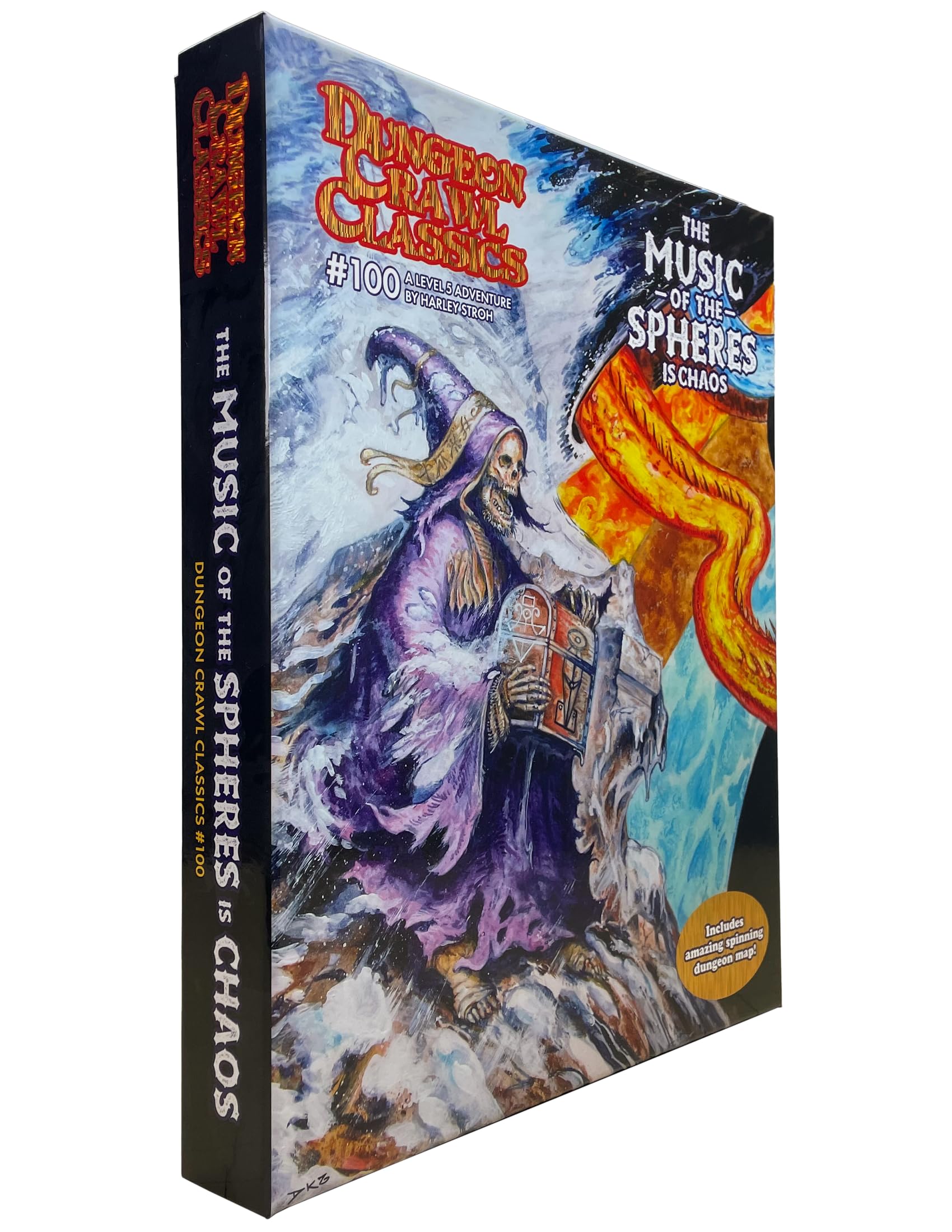 Dungeon Crawl Classics #100: The Music of the Spheres is Chaos  boxed set (Dcc Dungeon Crawl Classics, 100)