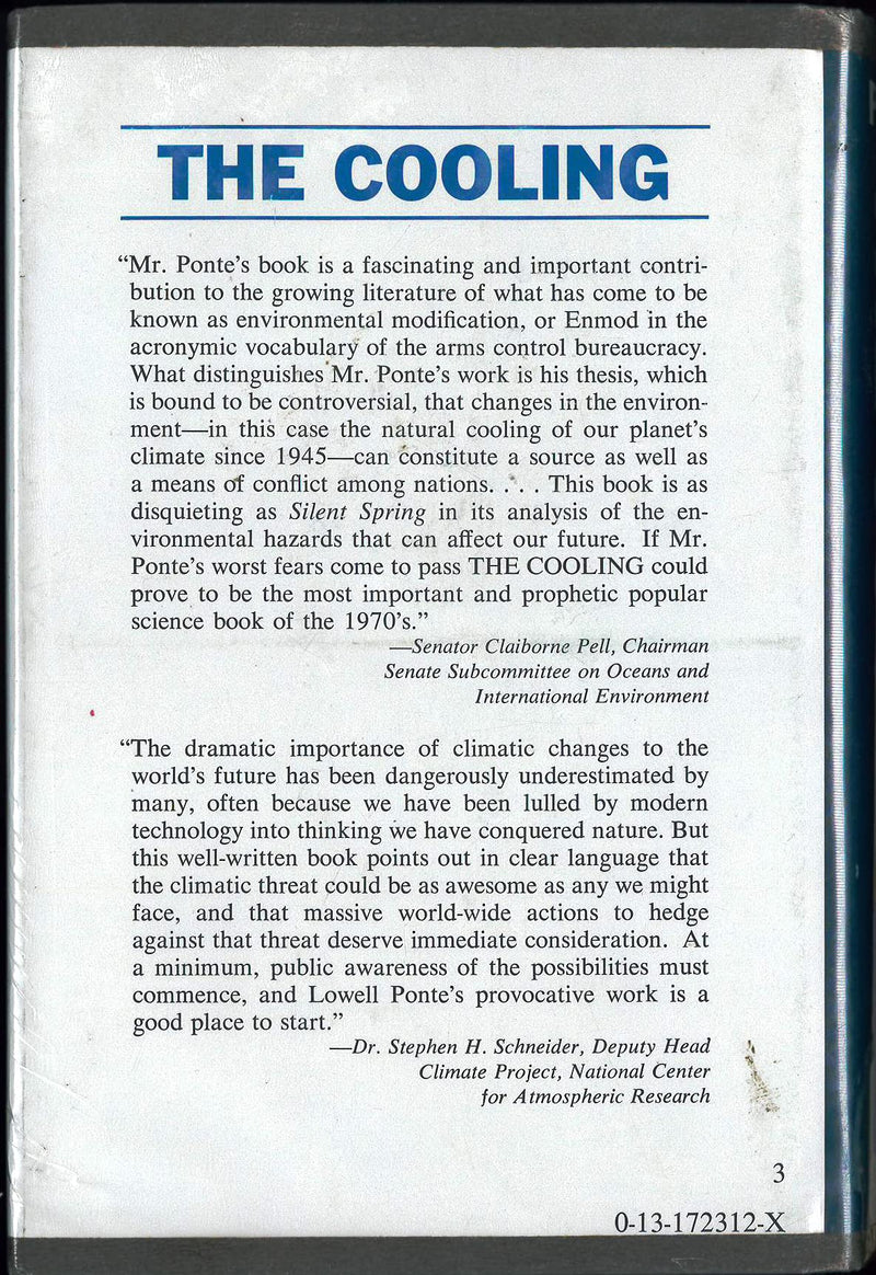 The Cooling: Has The Next Ice Age Already Begun?,Used