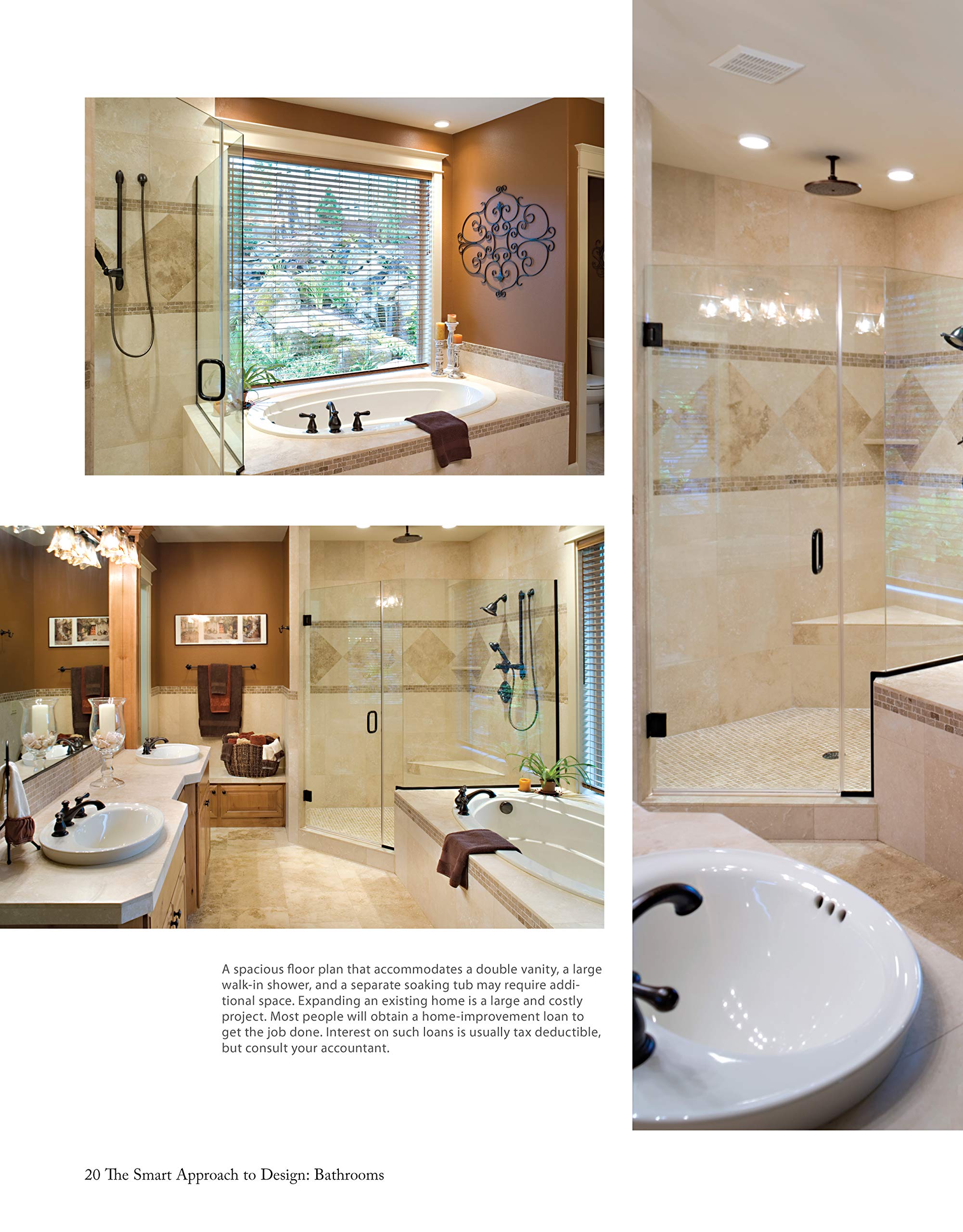 Bathrooms, Revised & Updated 2nd Edition: Complete Design Ideas to Modernize Your Bathroom (Creative Homeowner) 350 Photos; Plan