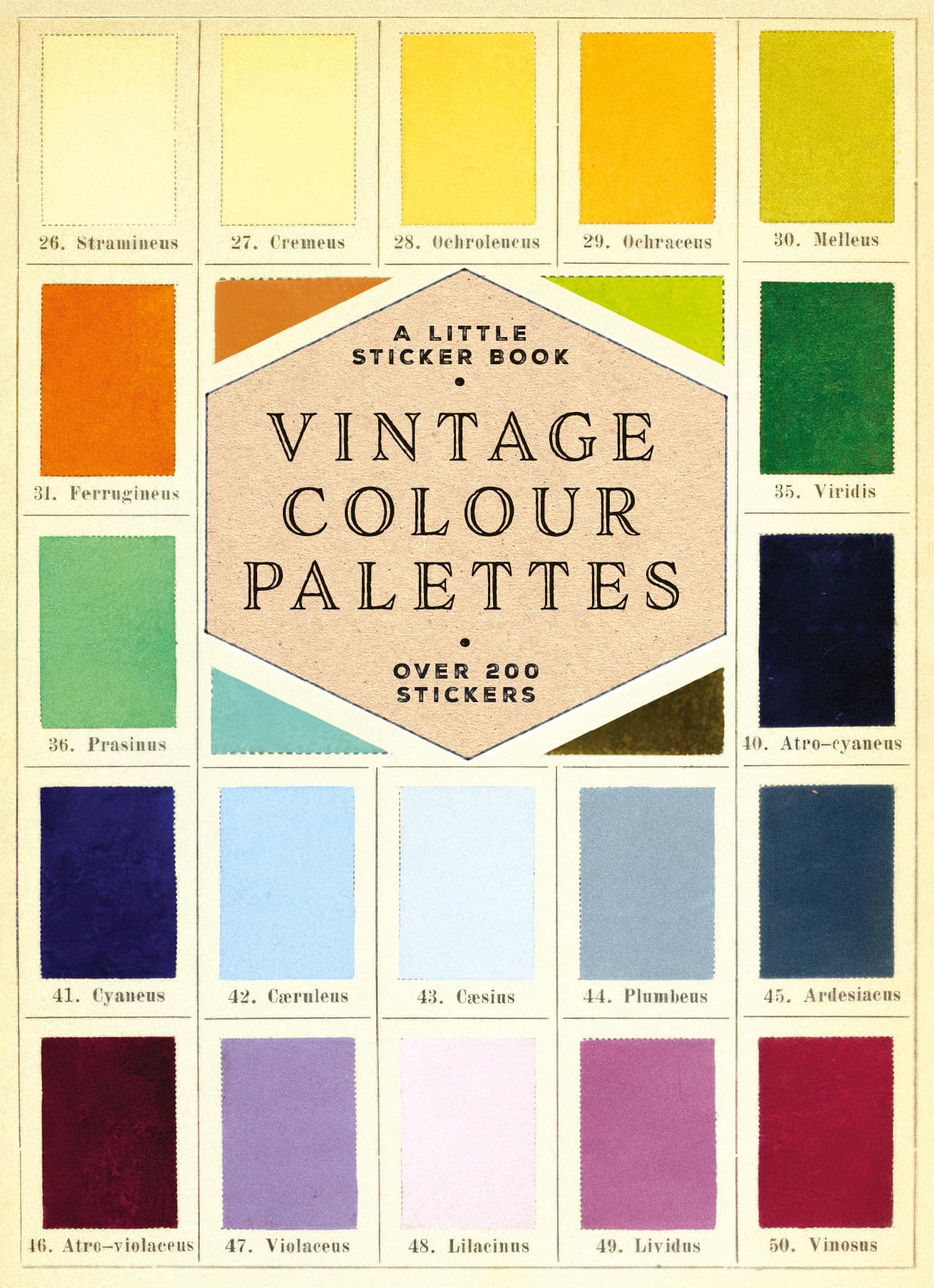 Vintage Color Palettes: A Little Sticker Book