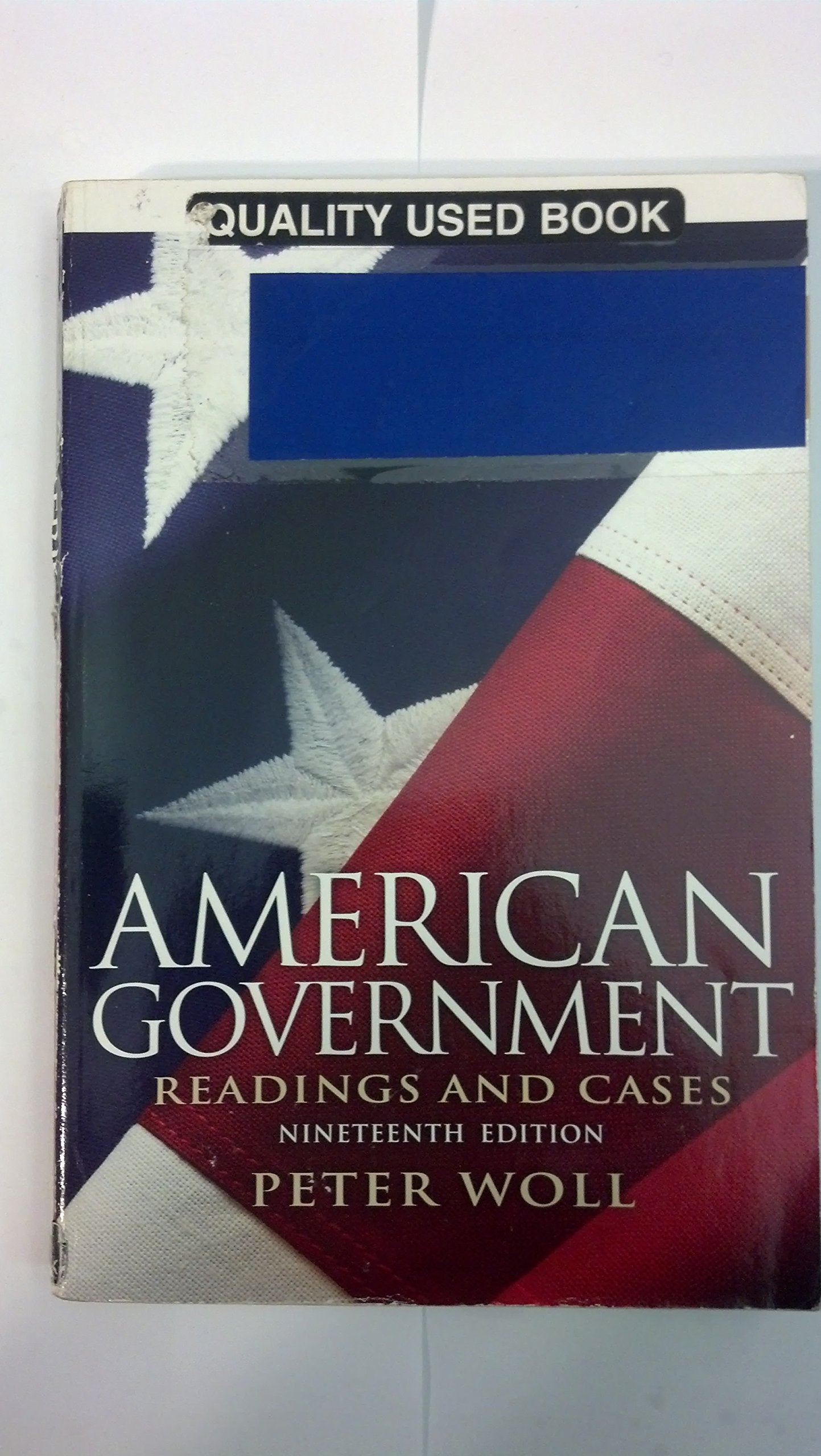 American Government: Readings And Cases