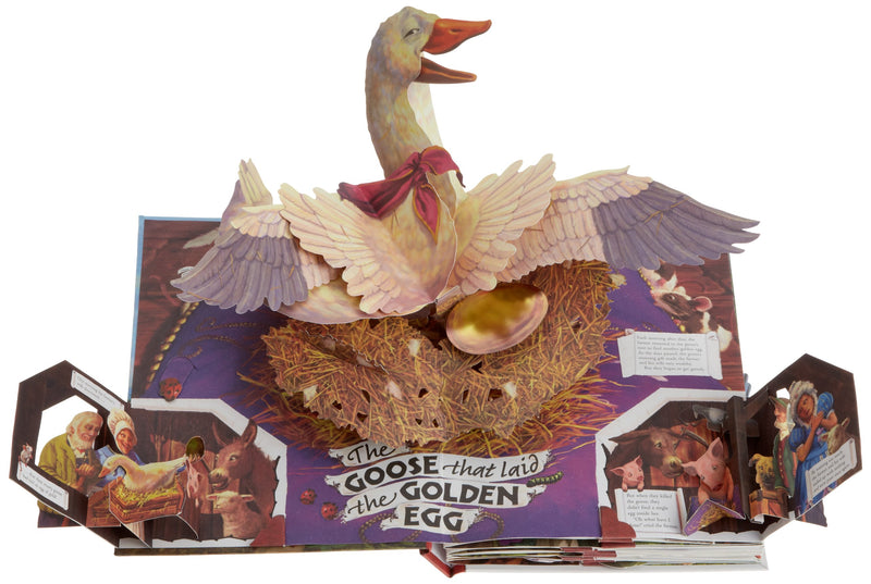 Aesop'S Fables: A Popup Book Of Classic Tales