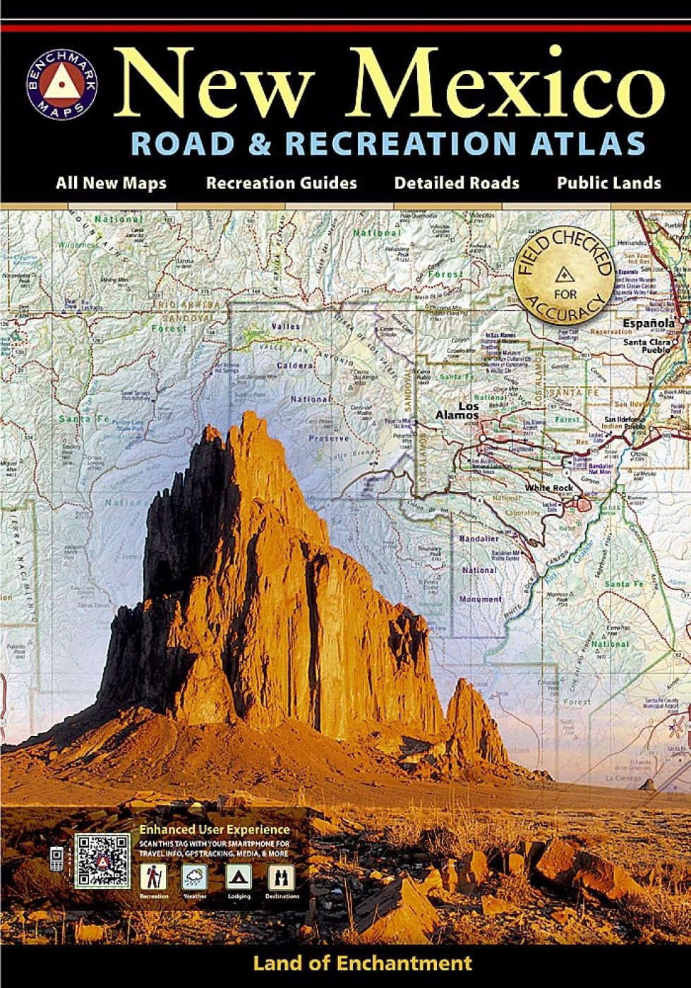 New Mexico Benchmark Road & Recreation Atlas-used