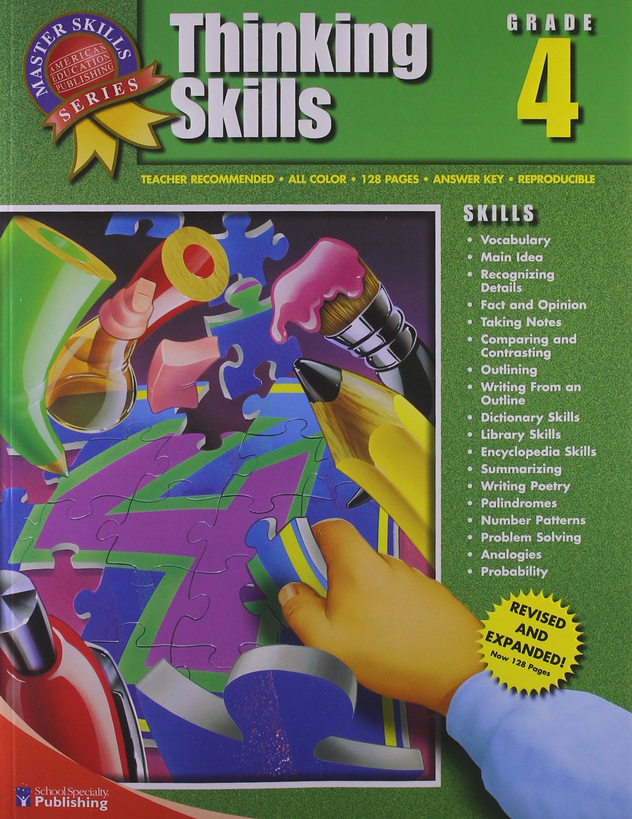 Thinking Skills, Grade 4 (Master Skills),Used