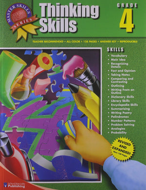 Thinking Skills, Grade 4 (Master Skills),New