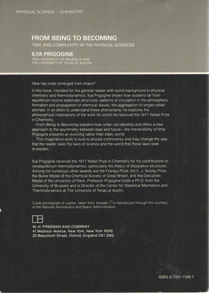 From Being To Becoming: Time And Complexity In The Physical Sciences