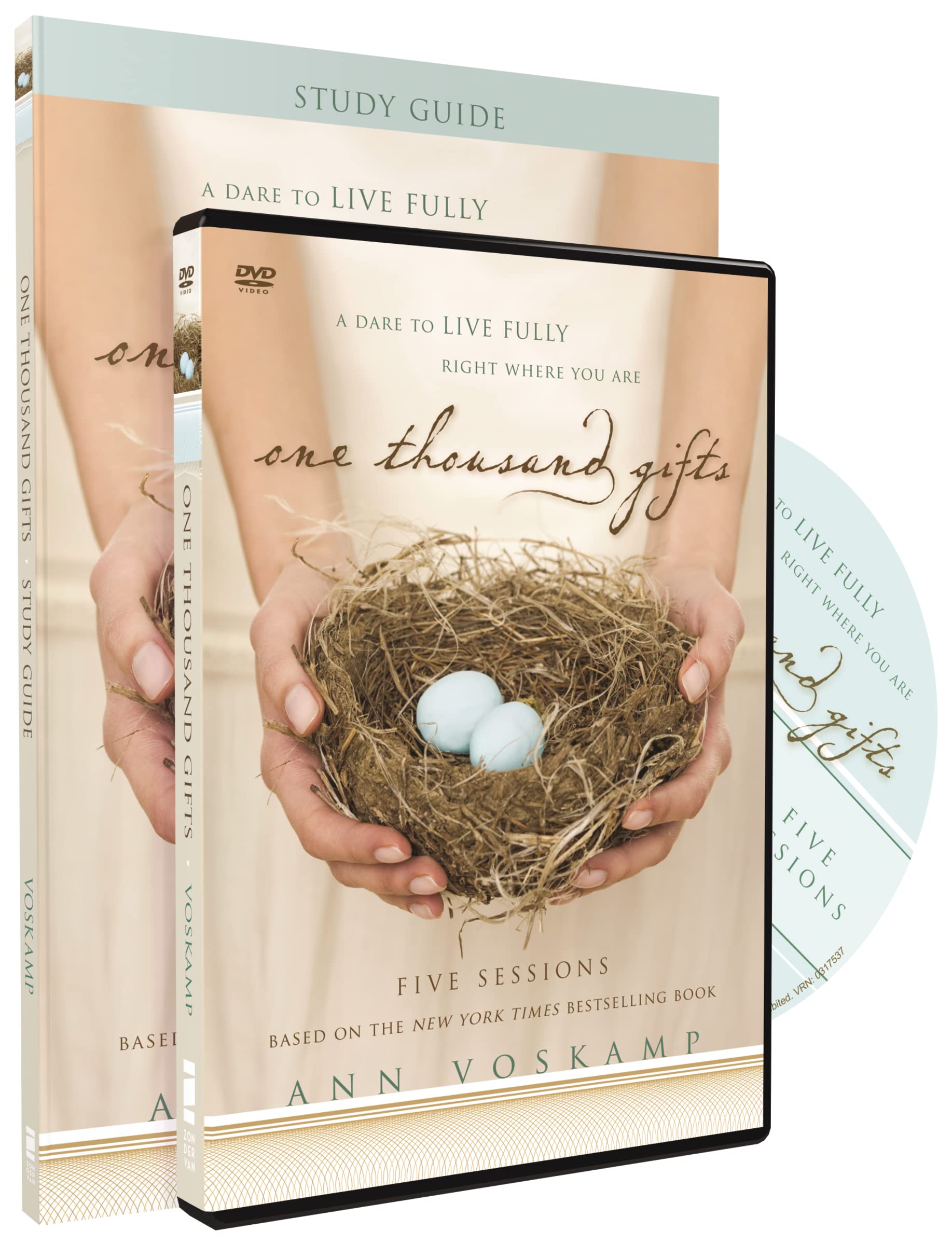 One Thousand Gifts Study Guide with DVD: A Dare to Live Fully Right Where You Are,Used
