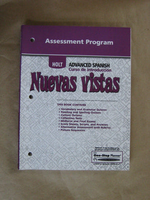 Nuevas Vistas: Assessment Program Intro,Used