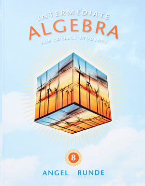 Intermediate Algebra for College Students (8th Edition) (The Angel Developmental Algebra Series),Used
