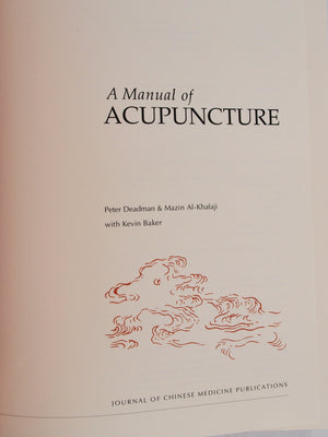 A Manual Of Acupuncture