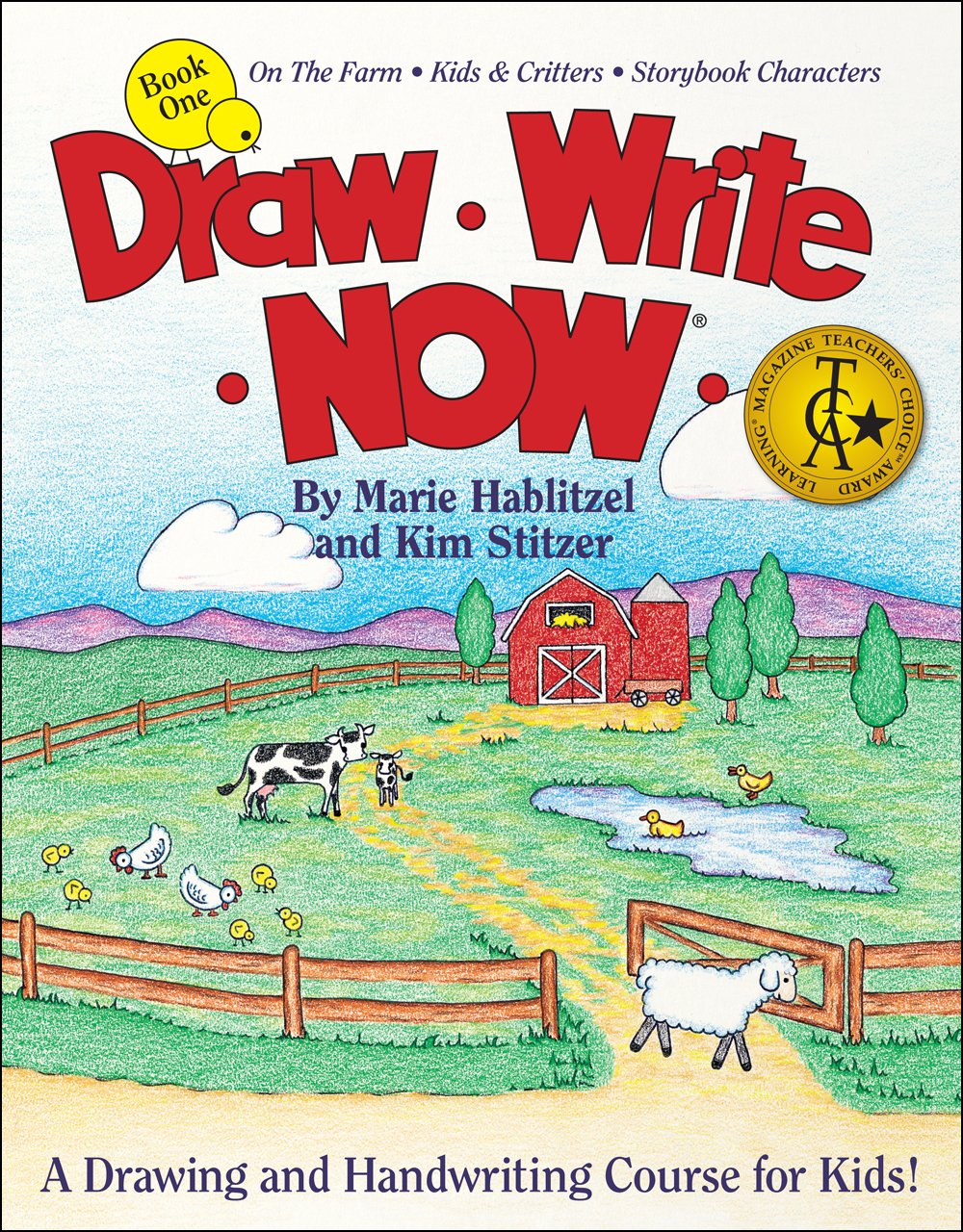 Draw Write Now Book 1: On the Farm, Kids and Critters, Storybook Characters,Used