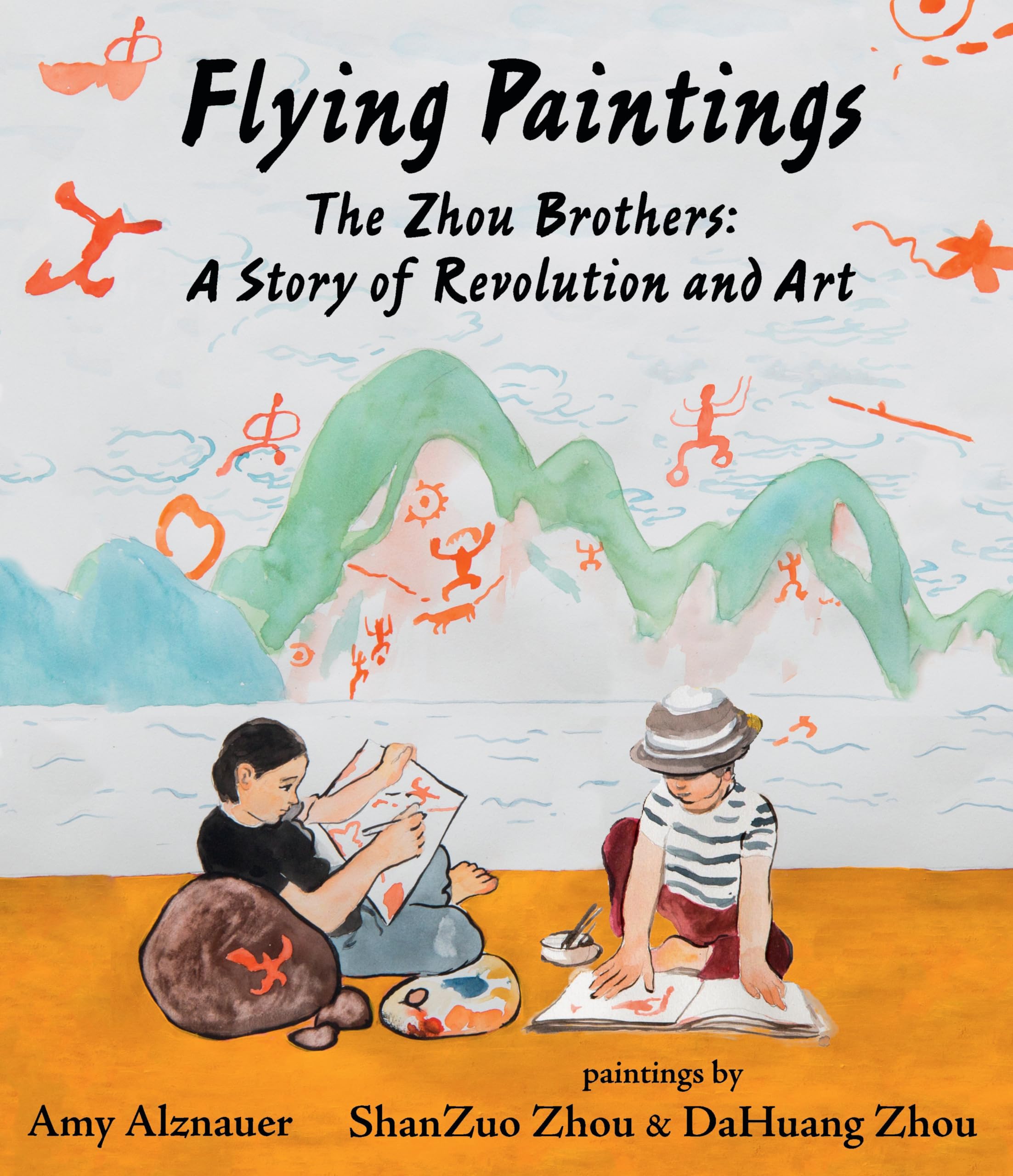Flying Paintings: The Zhou Brothers: A Story of Revolution and Art,Used