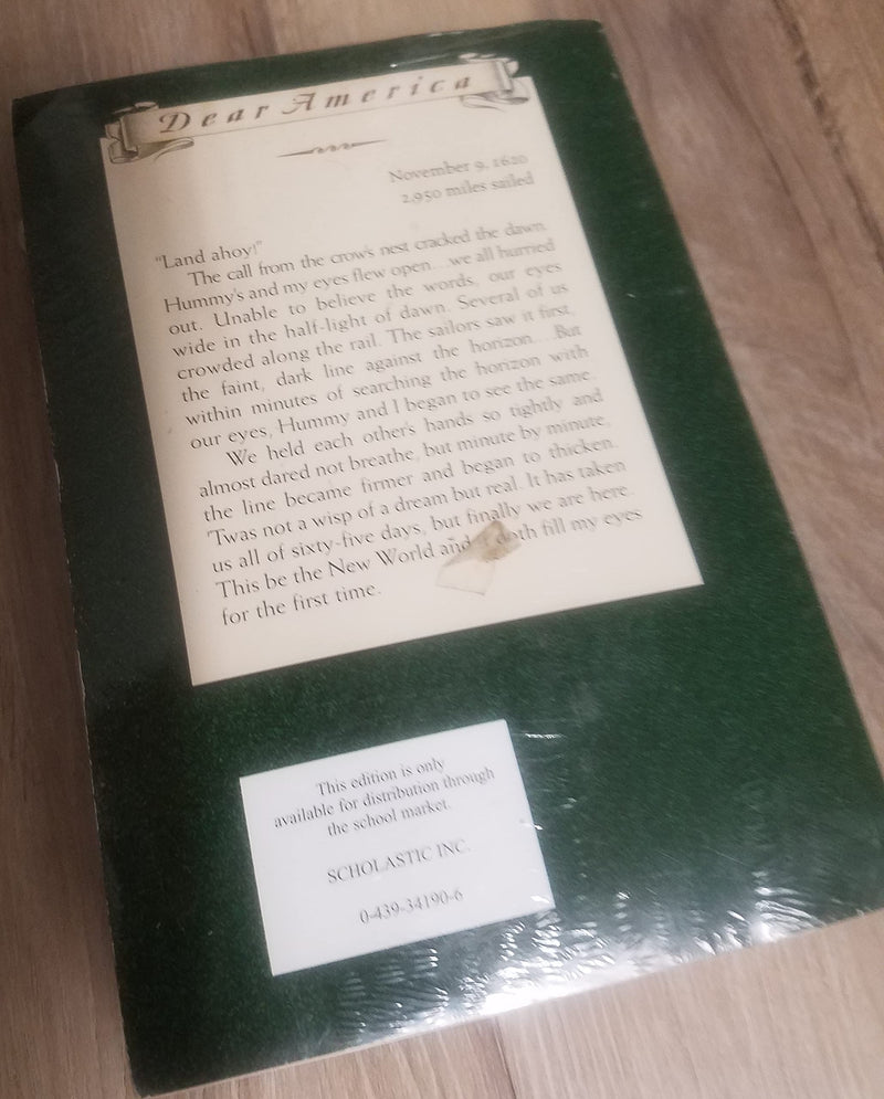 A Journey to the New World: The Diary of Remember Patience Whipple, Mayflower 1620 (Dear America Series),Used