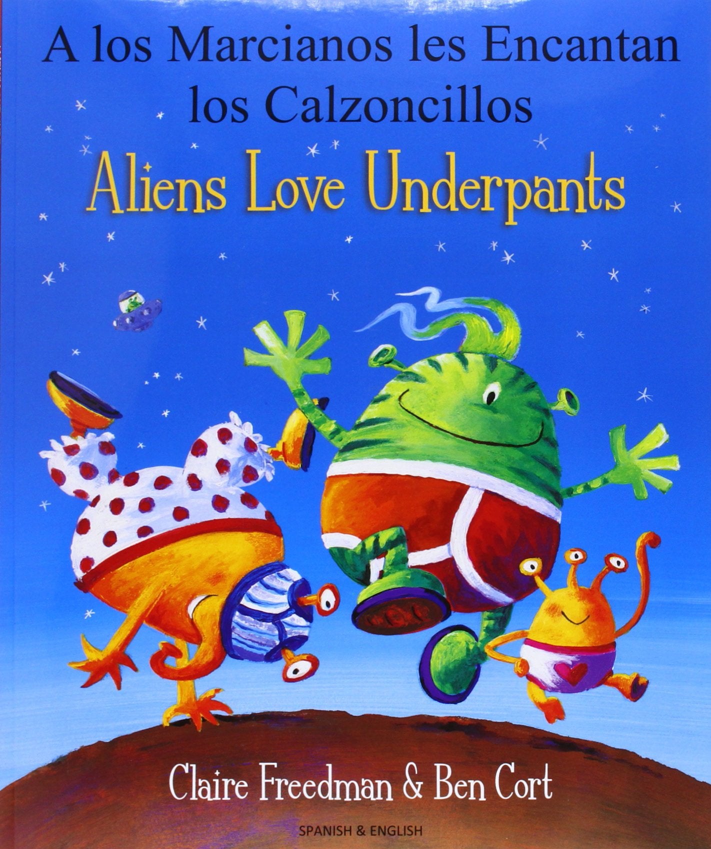 Aliens Love Underpants in Spanish English,Used