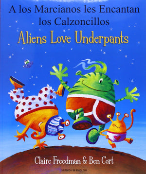 Aliens Love Underpants in Spanish English,Used