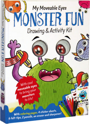 My Moveable Eyes Monster Fun: Drawing & Activity Book,Used