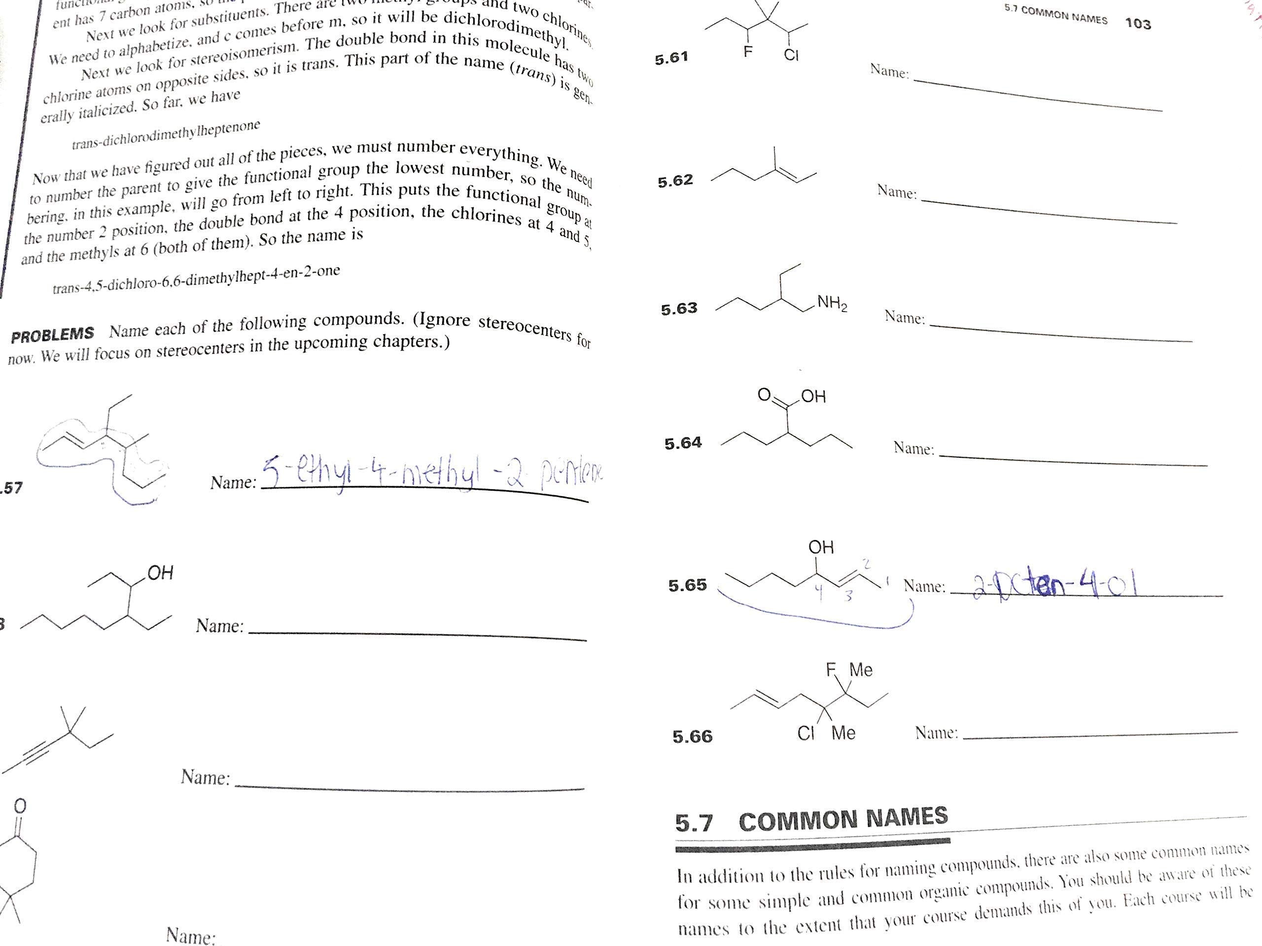 Organic Chemistry I as a Second Language: Translating the Basic Concepts,Used