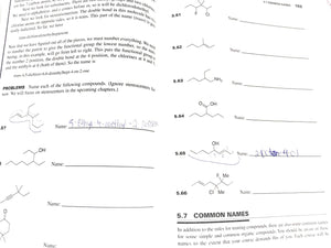 Organic Chemistry I as a Second Language: Translating the Basic Concepts,Used