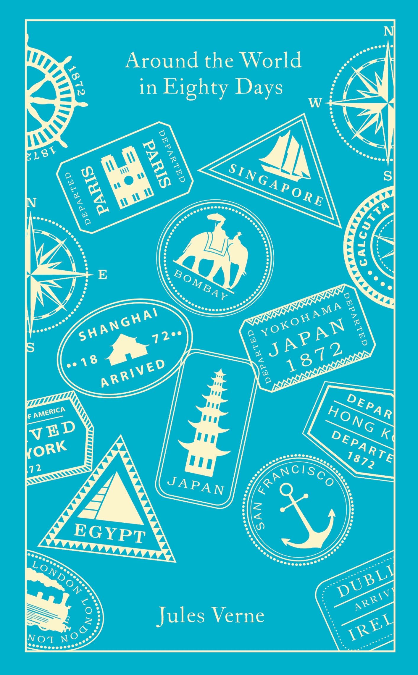 Around the World in Eighty Days (Penguin Clothbound Classics),Used