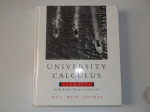 University Calculus: Elements with Early Transcendentals,Used