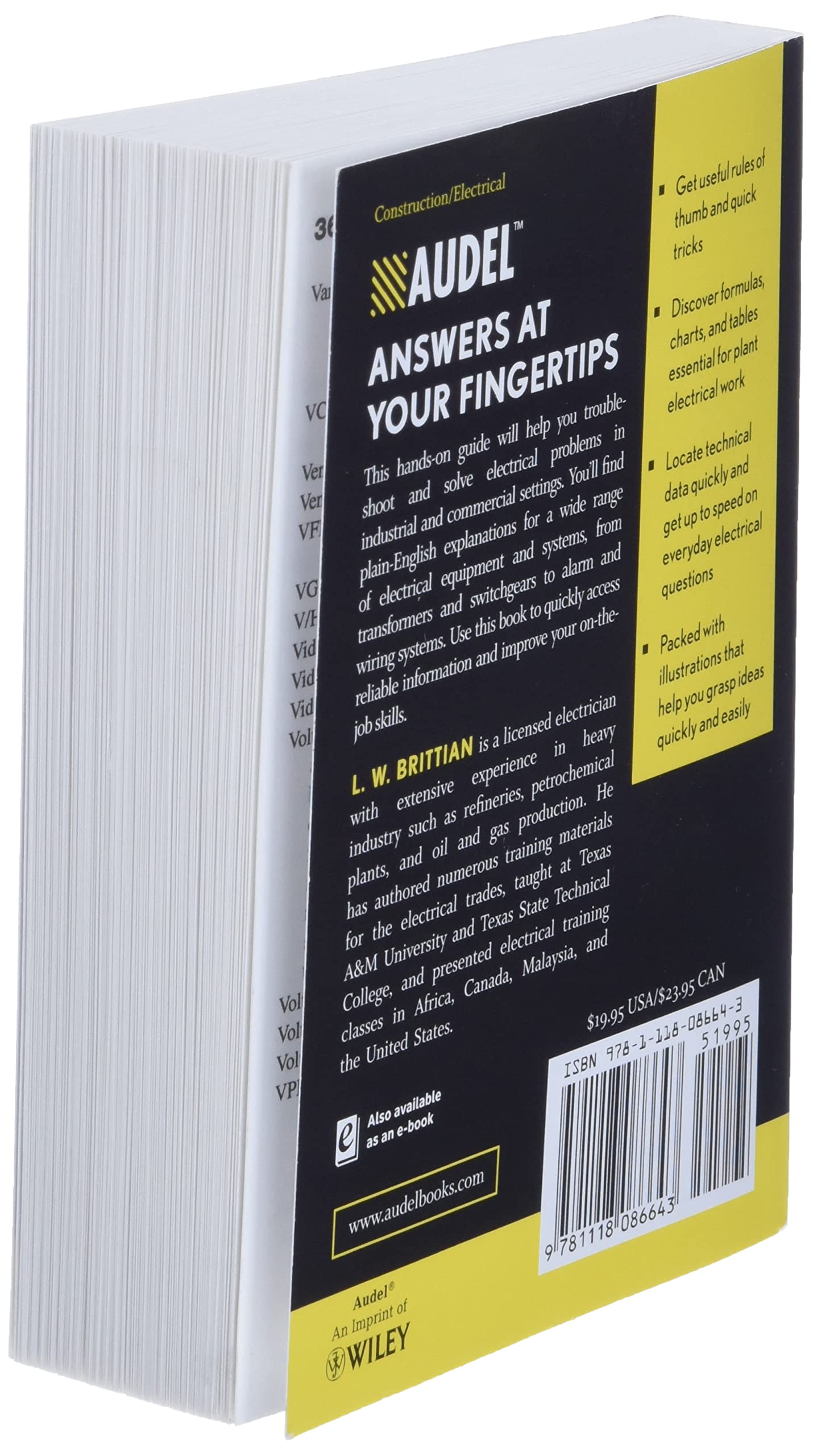 Audel Electrical Trades Pocket Manual,Used