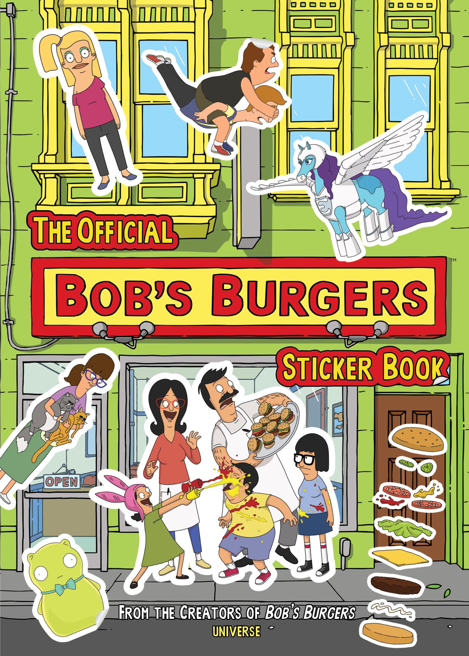 The Official Bob'S Burgers Sticker Book,New