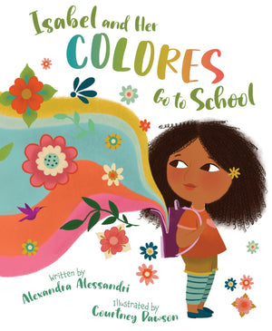 Isabel And Her Colores Go To School (English And Spanish Edition),Used
