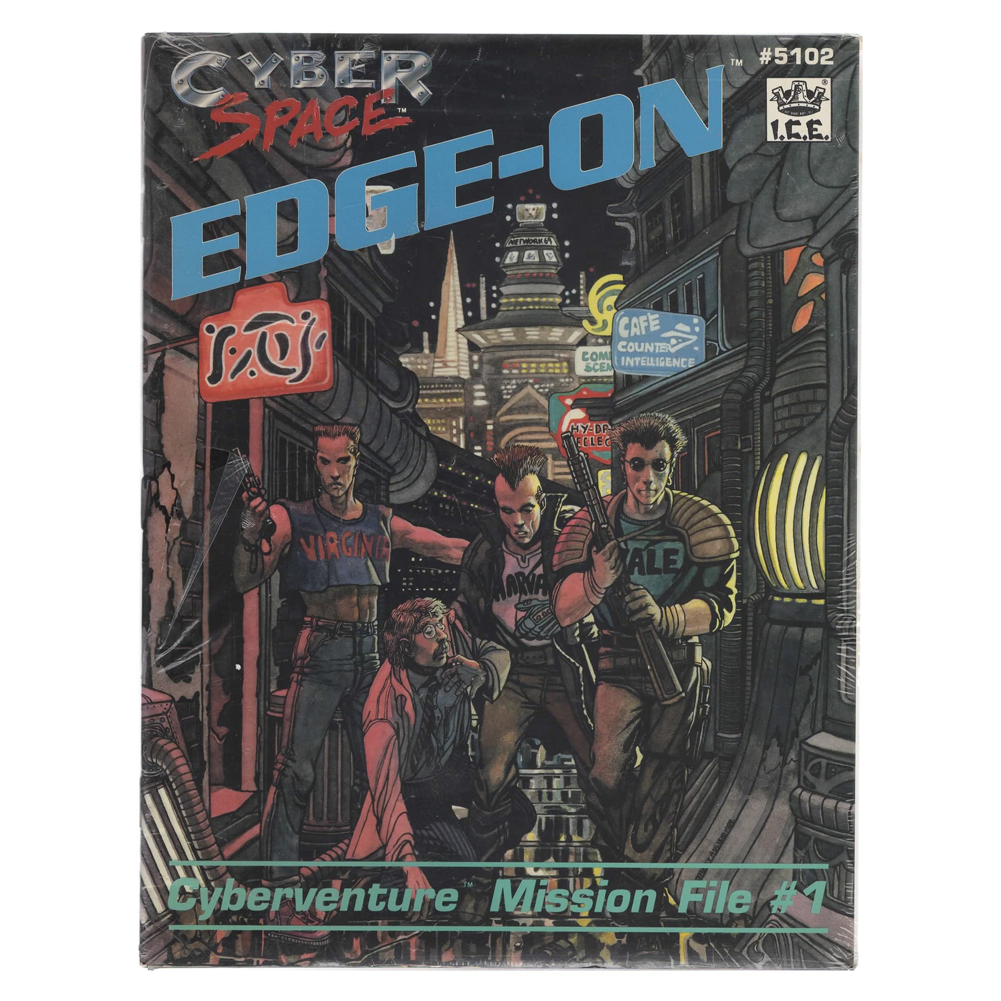 EdgeOn: Cyberventure Mission File #1 (Cyberspace RPG),Used