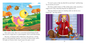 Phidal Chicken Little Little Classics  Stories for kids, 24page storybook,Used