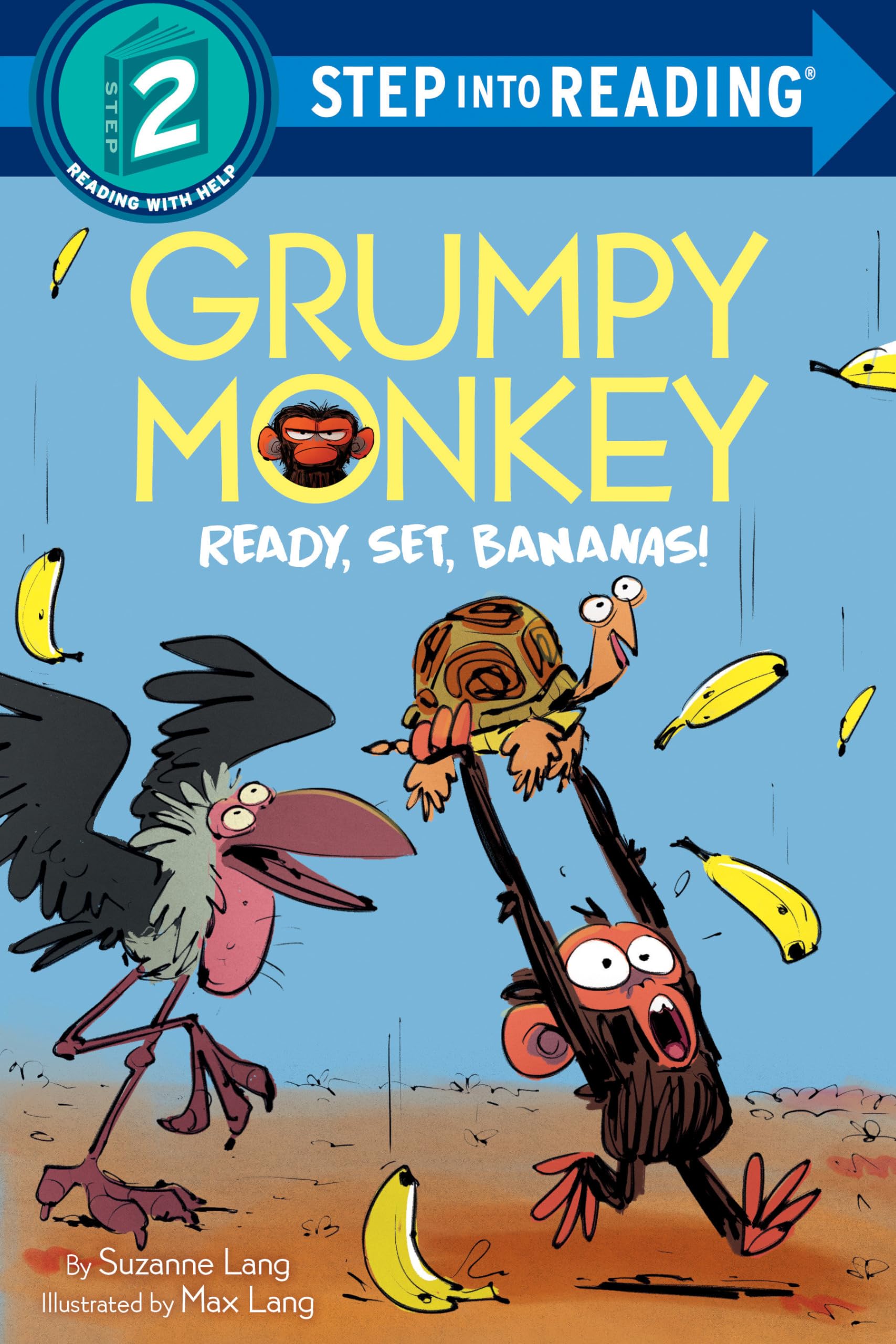 Grumpy Monkey Ready, Set, Bananas! (Step Into Reading),Used