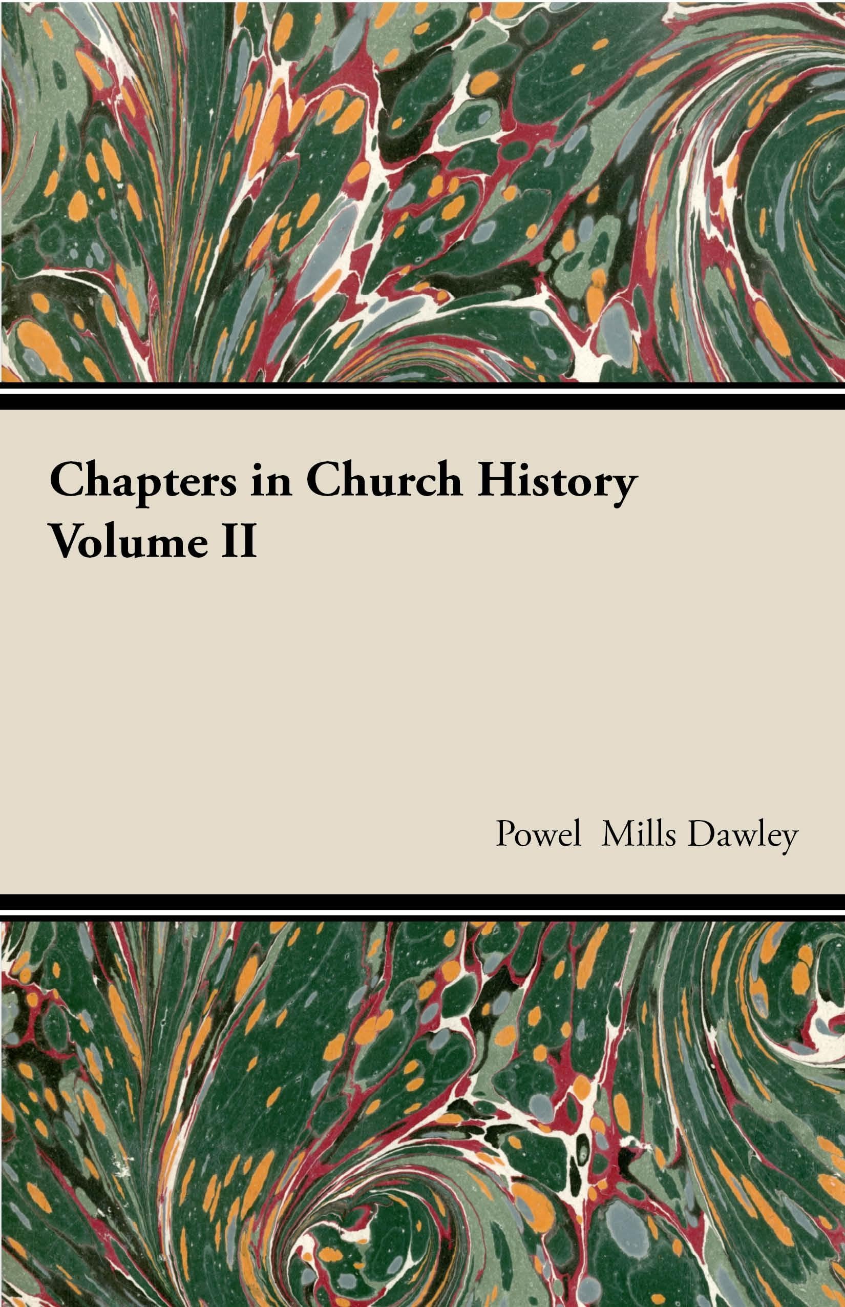 Chapters In Church History,New