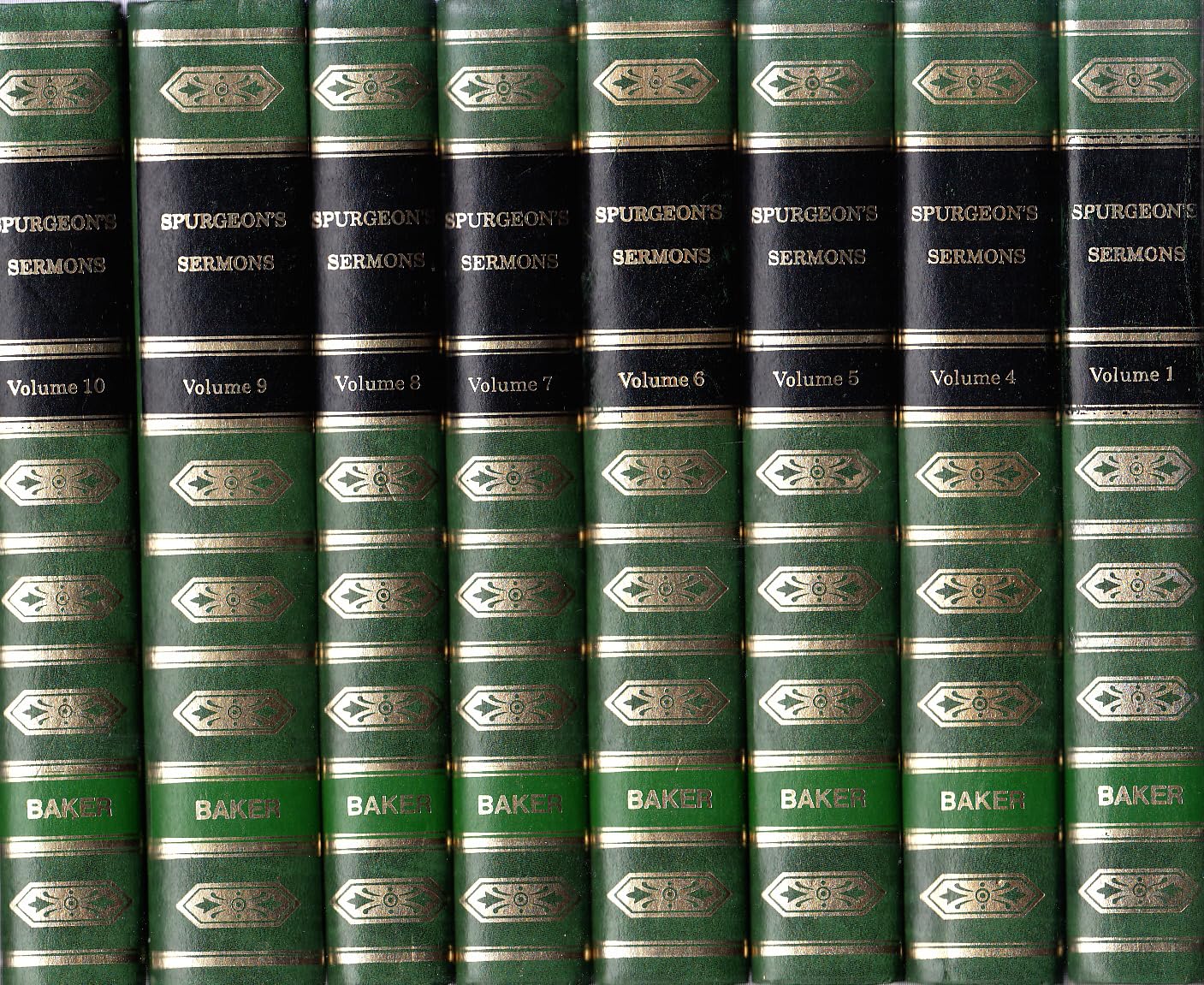 Spurgeon'S Sermons Complete Ten [10] Volume Set By C.H. [Charles Haddon] Spurgeon (19870503)