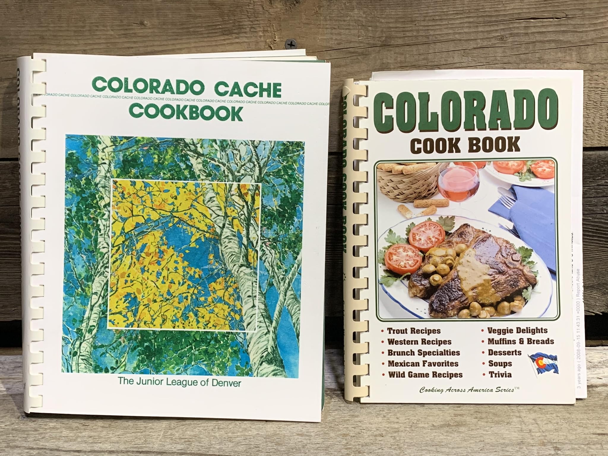 Colorado Cache Cookbook: A Goldmine of Recipes,Used