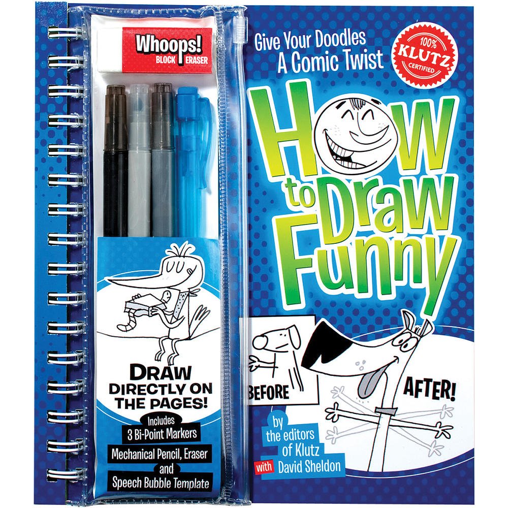 How to Draw Funny: Give Your Doodles A Comic Twist,Used