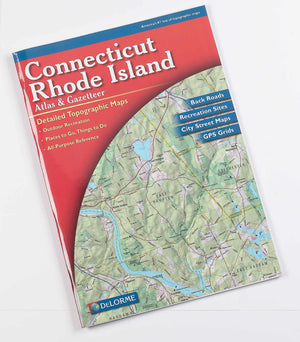 Connecticut/Rhode Island Atlas and Gazetteer (Delorme Atlas & Gazetteer),Used