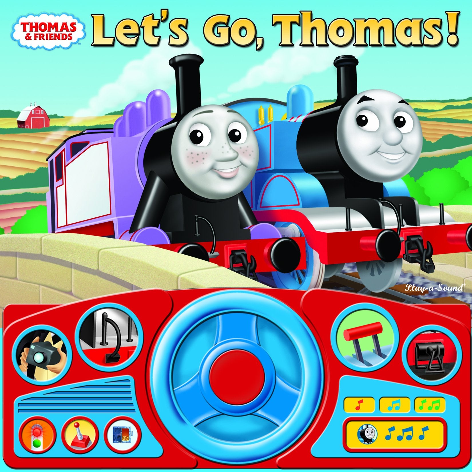 Thomas & Friends Steering Wheel Sound Book: Let's Go, Thomas,Used
