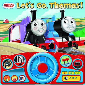 Thomas & Friends Steering Wheel Sound Book: Let's Go, Thomas,Used