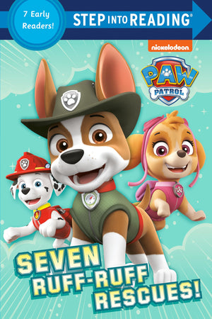Seven RuffRuff Rescues! (PAW Patrol) (Step into Reading),Used