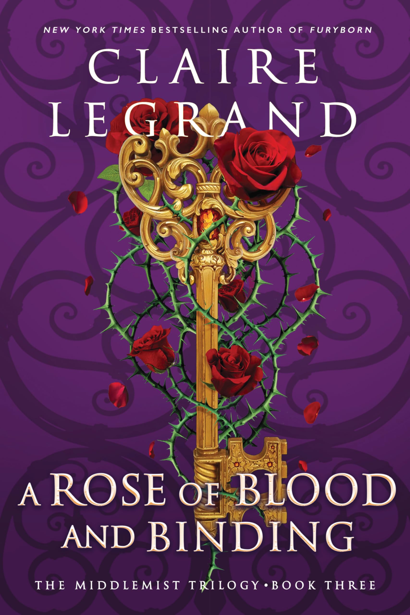 A Rose Of Blood And Binding (The Middlemist Trilogy, 3)