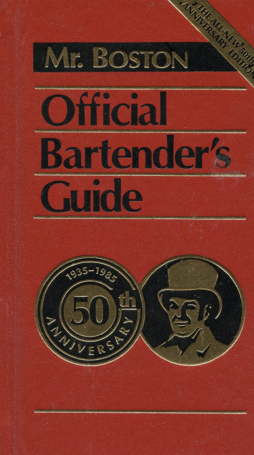 Mr. Boston Official Bartenders Guide-used