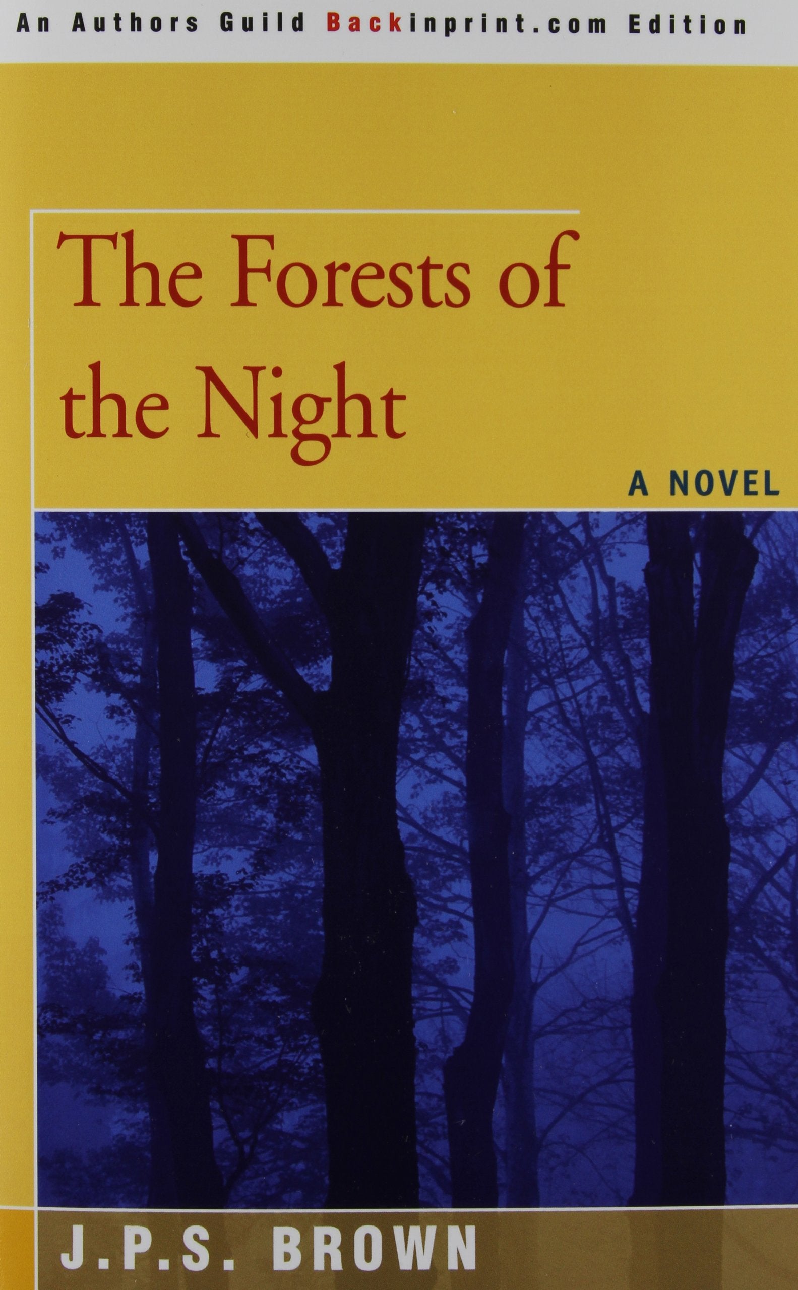 The Forests of the Night,Used