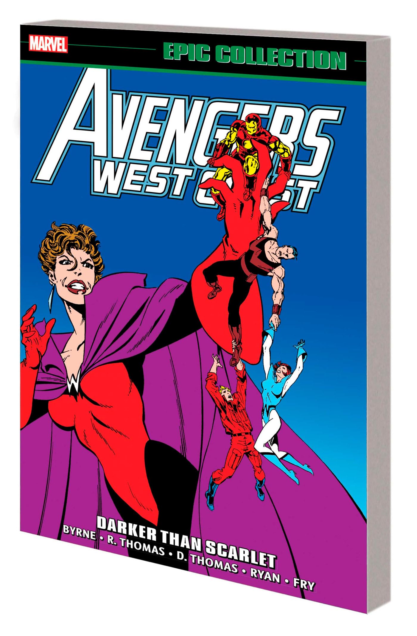 Avengers West Coast Epic Collection: Darker Than Scarlet,Used