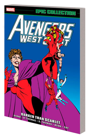 Avengers West Coast Epic Collection: Darker Than Scarlet,Used