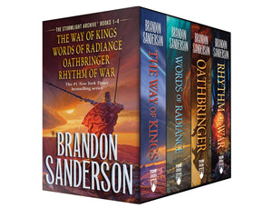 Stormlight Archives Hc Box Set 14: The Way Of Kings, Words Of Radiance, Oathbringer, Rhythm Of War (The Stormlight Archive)