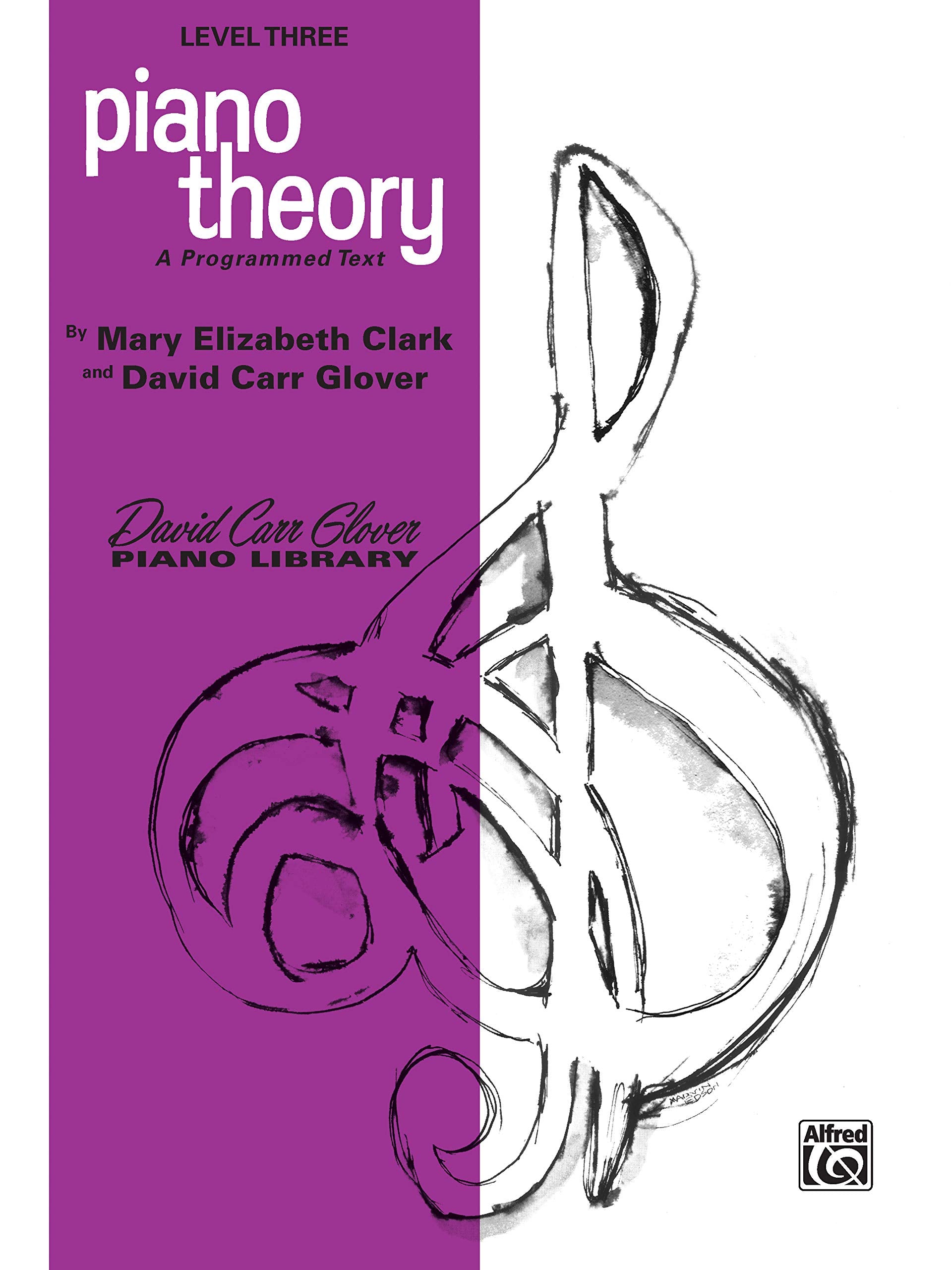 Piano Theory: Level 3 (A Programmed Text) (David Carr Glover Piano Library),Used