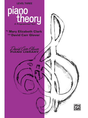 Piano Theory: Level 3 (A Programmed Text) (David Carr Glover Piano Library),Used