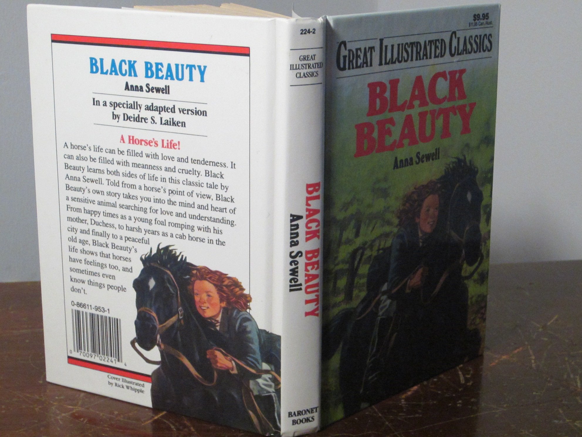 Black Beauty (Great Illustrated Classics),Used
