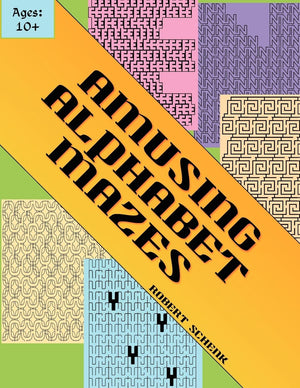 Amusing Alphabet Mazes,Used